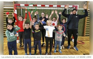 Stage Ecole d'Athlétisme - Article du Maine Libre