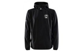 Anorak Craft Noir Alpes Mancelles Athlétisme 