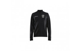 Veste 1/4 zippée Craft Noire Alpes Mancelles Athlétisme